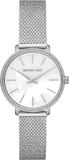Michael Kors Pyper Quartz Mother of Pearl White Dial Silver Mesh Strap Watch For Women - MK4618 Buy Now By Michael Kors