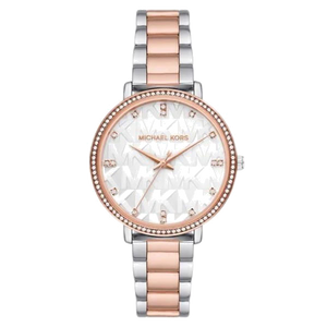 Michael Kors Pyper Quartz White Dial Two Tone Steel Strap Watch For Women - MK4667 Buy Now By Michael Kors