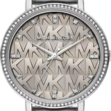 Michael Kors Pyper Analog Gray Dial Silver Steel Strap Watch For Women - MK4672 Buy Now By Michael Kors