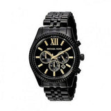 Michael Kors Lexington Chronograph Black Dial Black Steel Strap Watch for Men - MK8603 Buy Now By Michael Kors