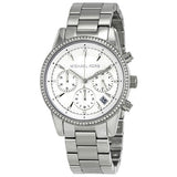 Michael Kors Ritz Silver Dial Silver Steel Strap Watch for Women - MK6428 Buy Now By Michael Kors