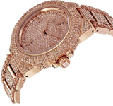 Michael Kors Camille Crystal Rose Gold Dial Rose Gold Steel Strap Watch for Women - MK5862 Buy Now By Michael Kors