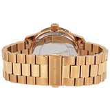 Michael Kors Runway Blue Dial Rose Gold Stainless Steel Strap Watch for Women - MK7065 Buy Now By Michael Kors