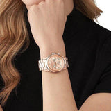 Michael Kors Runway Chronograph Rose Gold Dial Rose Gold Steel Strap Watch For Women - MK7324 Buy Now By Michael Kors