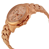 Michael Kors Runway Rose Gold Dial Rose Gold Steel Strap Watch for Women - MK5128 Buy Now By Michael Kors