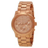 Michael Kors Runway Rose Gold Dial Rose Gold Steel Strap Watch for Women - MK5128 Buy Now By Michael Kors