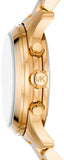 Michael Kors Runway Chronograph Gold Dial Gold Steel Strap Watch For Women - MK7323 Buy Now By Michael Kors