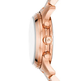 Michael Kors Runway Chronograph Rose Gold Dial Rose Gold Steel Strap Watch For Women - MK7324 Buy Now By Michael Kors