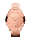 Michael Kors Slim Runway Rose Gold Dial Rose Gold Steel Strap Watch for Women - MK3197 Buy Now By Michael Kors