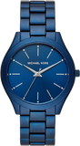 Michael Kors Slim Runway Quartz Blue Dial Blue Steel Strap Watch For Women - MK4503 Buy Now By Michael Kors