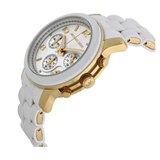 Michael Kors Runway White Dial White Steel Strap Watch for Women - MK5145 Buy Now By Michael Kors
