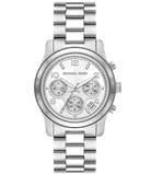 Michael Kors Runway Chronograph Silver Dial Silver Steel Strap Watch For Women - MK7325 Buy Now By Michael Kors