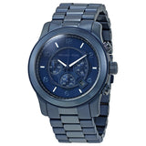 Michael Kors Runway Chronograph Blue Dial Blue Steel Strap Watch For Men - MK8538 Buy Now By Michael Kors