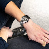 Michael Kors Runway Pavé Black Dial Two Tone Steel Strap Watch for Women - MK7433 Buy Now By Michael Kors