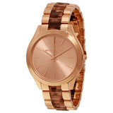 Michael Kors Runway Rose Gold Dial Two Tone Steel Strap Watch for Women - MK4301 Buy Now By Michael Kors