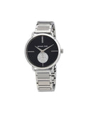 Michael Kors Portia Black Dial Silver Steel Strap Watch for Women - MK3638 Buy Now By Michael Kors