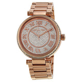 Michael Kors Skylar Rose Gold Dial Rose Gold Steel Strap Watch for Women - MK5868 Buy Now By Michael Kors