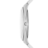 Michael Kors Slim Runway Analog Blue Dial Silver Steel Strap Watch for Men - MK1060 Buy Now By Michael Kors