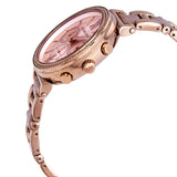 Michael Kors Sofie Chronograph Rose Gold Dial Rose Gold Steel Strap Watch For Women - MK6560 Buy Now By Michael Kors