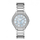 Michael Kors Kerry Mother of Pearl Dial Silver Stainless Steel Strap Watch for Women - MK3395 Buy Now By Michael Kors