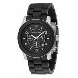 Michael Kors Runway Black Dial Black Rubber Strap Watch for Men - MK8107 Buy Now By Michael Kors