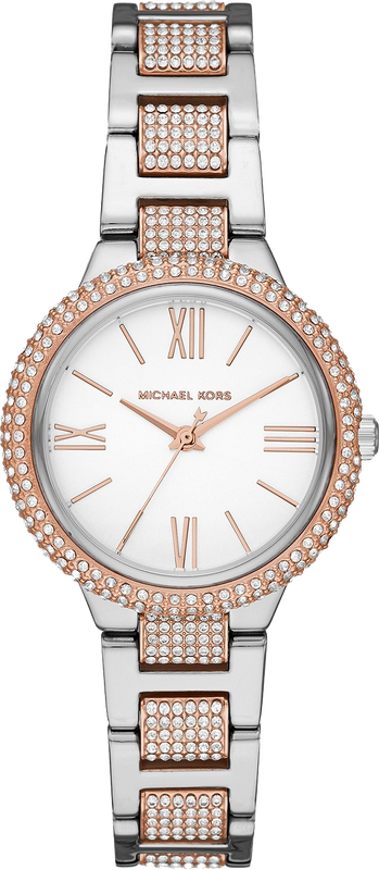Michael Kors Taryn Quartz White Dial Two Tone Steel Strap Watch For Women - MK4461 Buy Now By Michael Kors