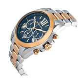 Michael Kors Bradshaw Blue Dial Two Tone Steel Strap Watch for Women - MK5606 Buy Now By Michael Kors