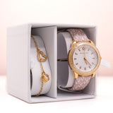 Michael Kors Tibby Analog Silver Dial White Leather Strap Watch for Women - MK1049 Buy Now By Michael Kors