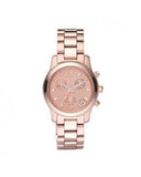 Michael Kors Runway Chronograph Rose Gold Dial Rose Gold Steel Strap Watch for Women - MK5430 Buy Now By Michael Kors