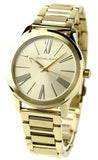 Michael Kors Hartman Quartz Gold Dial Gold Steel Strap Watch For Women - MK3490 Buy Now By Michael Kors