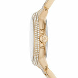 Michael Kors Mini Camille Chronograph White Dial Rose Gold Steel Strap Watch For Women - MK6844 Buy Now By Michael Kors