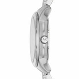 Michael Kors Runway Mercer Quartz Mother of Pearl Blue Dial Silver Steel Strap Watch For Women - MK6857 Buy Now By Michael Kors