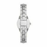 Michael Kors Runway Mercer Quartz Mother of Pearl Blue Dial Silver Steel Strap Watch For Women - MK6857 Buy Now By Michael Kors