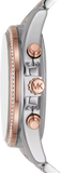 Michael Kors Whitney Chronograph Silver Dial Two Tone Steel Strap Watch For Women - MK7225 Buy Now By Michael Kors