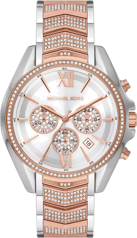 Michael Kors Whitney Chronograph Silver Dial Two Tone Steel Strap Watch For Women - MK7225 Buy Now By Michael Kors