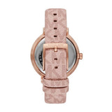 Michael Kors Pyper Quartz Silver Dial Pink Leather Strap Watch for Women - MK2947 Buy Now By Michael Kors