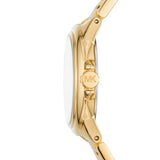 Michael Kors Camille Quartz White Dial Gold Steel Strap Watch For Women - MK7255 Buy Now By Michael Kors