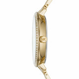 Michael Kors Charley Three-Hand Quartz Gold Dial Gold Steel Strap Watch for Women - MK4399 Buy Now By Michael Kors