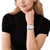 Michael Kors Everest Three hand Silver Dial Silver Steel Strap Watch For Women - MK7403 Buy Now By Michael Kors