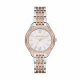 Michael Kors Mindy Three Hand White Dial Two Tone Steel Strap Watch For Women - MK7077 Buy Now By Michael Kors