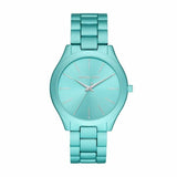Michael Kors Slim Runway Blue Dial Blue Steel Strap Watch For Women - MK4525 Buy Now By Michael Kors
