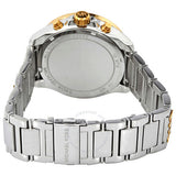 Michael Kors Wren Chronograph Crystals Silver Two Tone Steel Strap Watch for Women - MK6953 Buy Now By Michael Kors