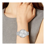 Michael Kors Portia Silver Dial Silver Mesh Bracelet Watch for Women - MK3843 Buy Now By Michael Kors