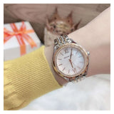 Michael Kors Mindy Three Hand White Dial Two Tone Steel Strap Watch For Women - MK7077 Buy Now By Michael Kors