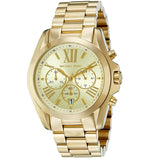 Michael Kors Bradshaw Gold Dial Gold Steel Strap Watch for Women - MK5605 Buy Now By Michael Kors