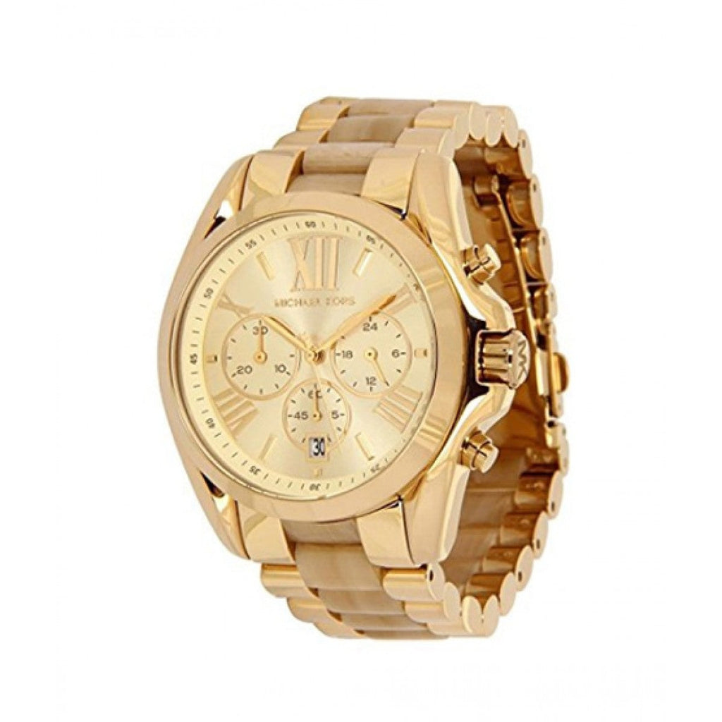Michael Kors Bradshaw Gold Dial Gold Steel Strap Watch for Women - MK5722 Buy Now By Michael Kors