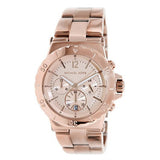 Michael Kors Dylan Rose Gold Dial Rose Gold Steel Strap Watch for Women - MK5314 Buy Now By Michael Kors