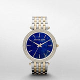 Michael Kors Darci Quartz Blue Dial Two Tone Steel Strap Watch For Women - MK3401 Buy Now By Michael Kors