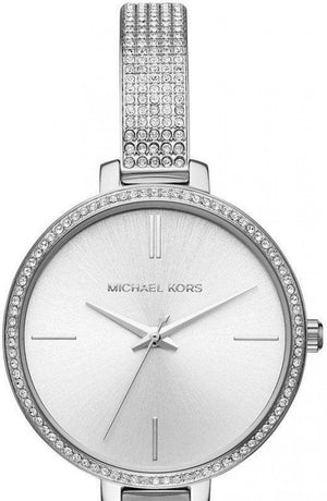 Michael Kors Jaryn Quartz Silver Dial Silver Steel Strap Watch For Women - MK3783 Buy Now By Michael Kors