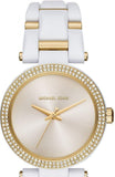 Michael Kors Delray Rose Gold Dial White Steel Strap Watch for Women - MK4315 Buy Now By Michael Kors
